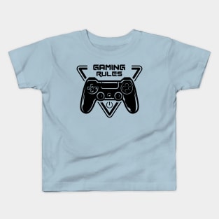 Gaming rules Kids T-Shirt